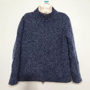 L.L bean lambs wool sherpa jacket